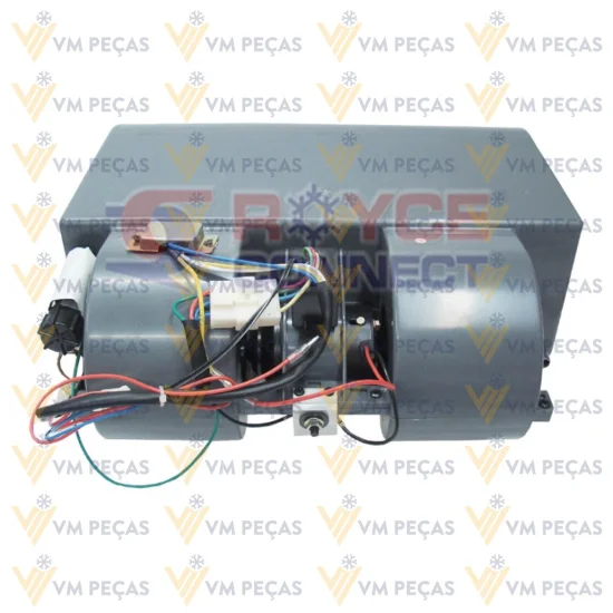 Caixa Evaporadora 3 Difusores Cinza 24v [Valvula Capilar]
