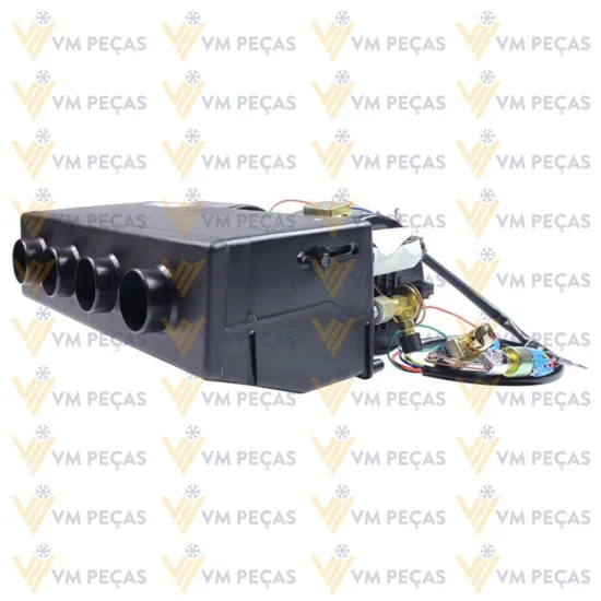 Caixa Evaporadora 4 Dutos Preta 24v [Valvula Capilar]