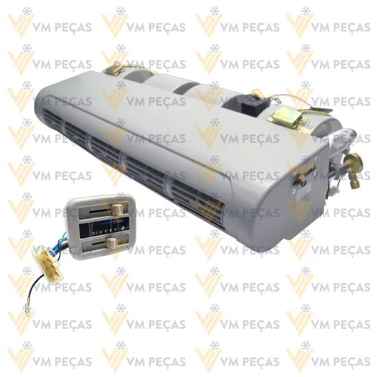 Caixa Evaporadora 5 Difusores Cinza 24v