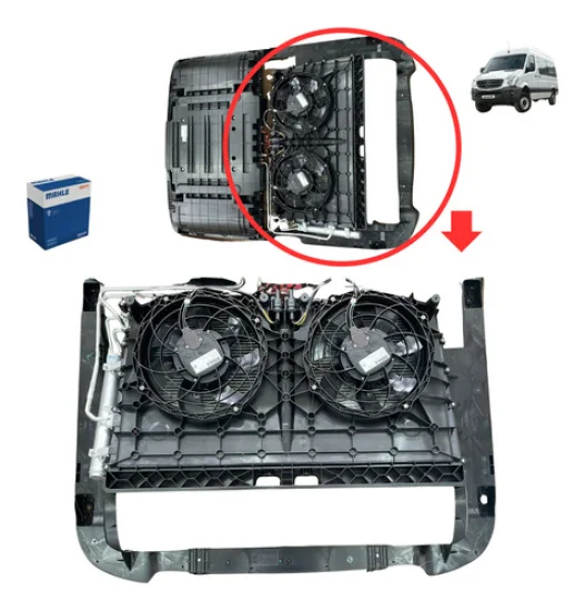 Caixa Evaporadora MB Sprinter 416, 417, 515, 517 CDi 2018> [Completa] [Teto] [Caixa Mahle] [Original]