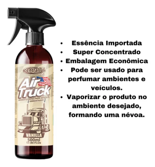 Aromatizante Air Truck 500ml CentralSul [Vanilla]