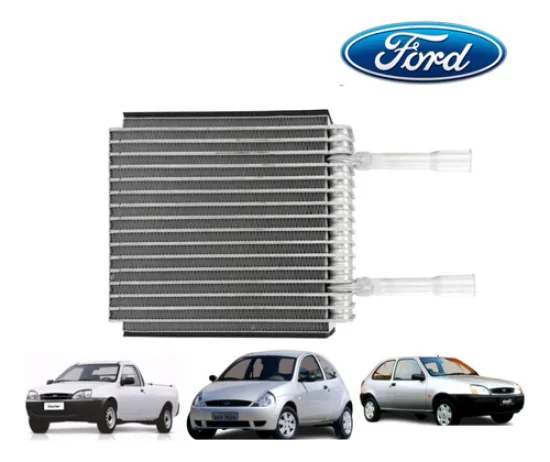 Evaporador Ford Fiesta Street 1996 a 2001, Courrier, Ka 1996 a 2007, Troller