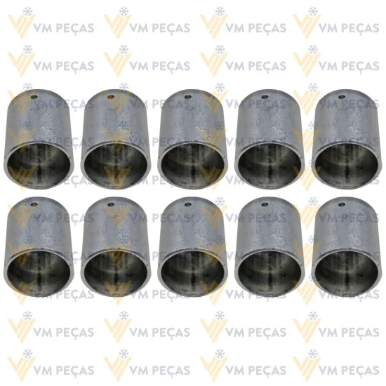Clip Aluminio 10mm [Pacote com 10 Peças]
