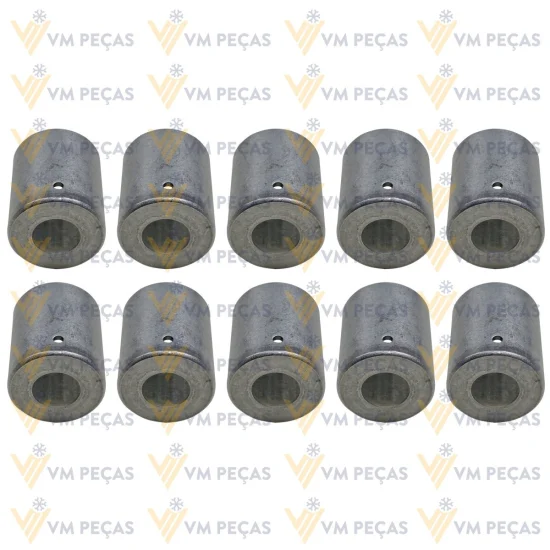 Clip Aluminio 10mm [Pacote com 10 Peças]