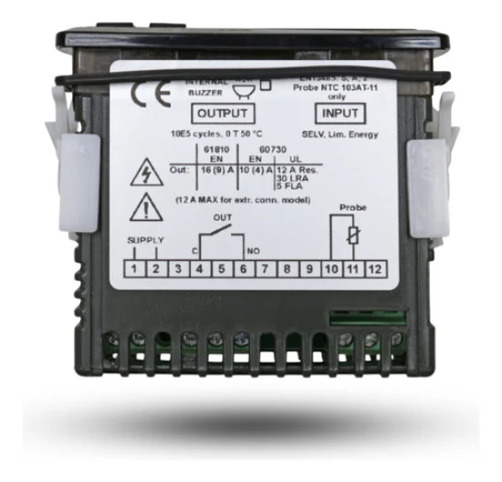 Comando A/C Universal 12v e 24v [Controle Digital de Temperatura] Refrigeraçao [1 Sensor]