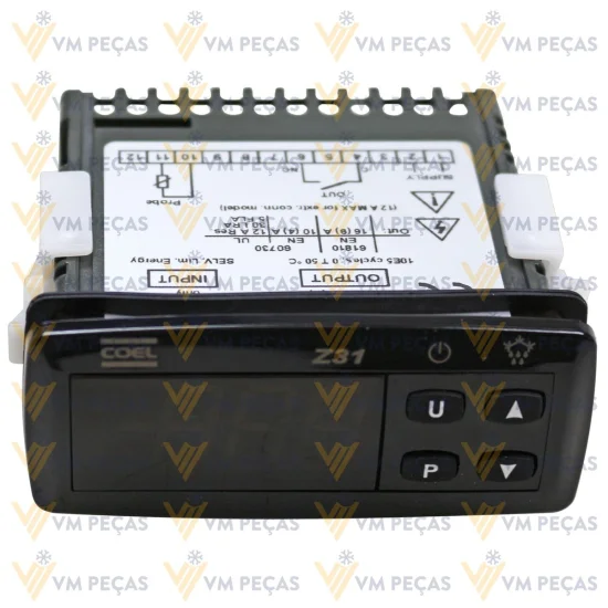 Comando A/C Universal 12v e 24v [Controle Digital de Temperatura] Refrigeraçao [1 Sensor]