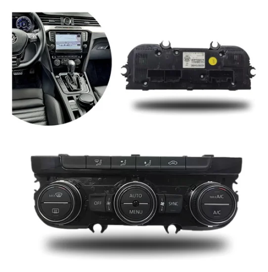 Comando A/C VW Jetta, Golf, Passat [Pino Traseiro Preto] [Original]