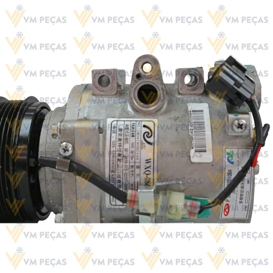 Compressor Chery Tiggo 2 1.5 2018>, Tiggo 3X 2021>, Tiggo 5X, Arrizo 5 6pk 104mm [importado]