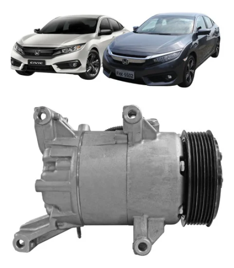 Compressor CVC Honda Civic 1.5 2017> 7pk [importado]
