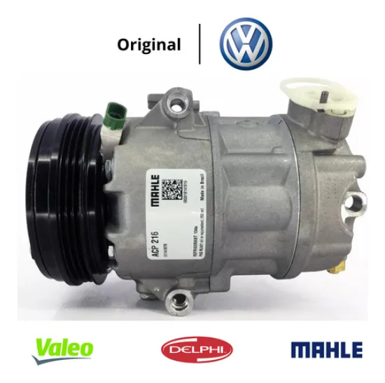 Compressor CVC Mahle VW Gol, Parati, Saveiro G5 2008>, G6 2013>, Fox 2009>, 3pk [ACP215] [Original]