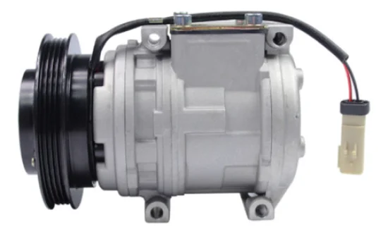 Compressor Denso 10PA15 Doosan DX225, DL200 Carregadeira 4pk 128mm 24v [importado]