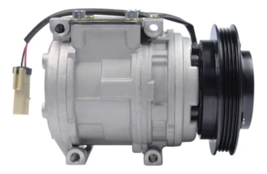 Compressor Denso 10PA15 Doosan DX225, DL200 Carregadeira 4pk 128mm 24v [importado]