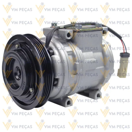 Compressor Denso 10PA15 Doosan DX225, DL200 Carregadeira 4pk 128mm 24v [importado]