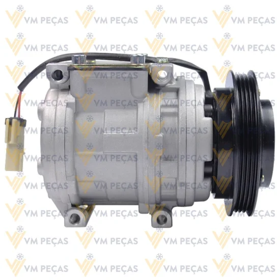 Compressor Denso 10PA15 Doosan DX225, DL200 Carregadeira 4pk 128mm 24v [importado]