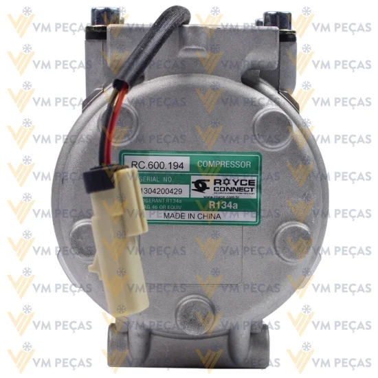 Compressor Denso 10PA15 Doosan DX225, DL200 Carregadeira 4pk 128mm 24v [importado]