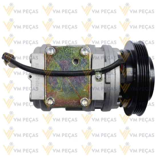Compressor Denso 10PA15 Doosan DX225, DL200 Carregadeira 4pk 128mm 24v [importado]