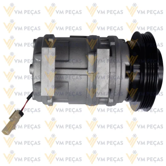 Compressor Denso 10PA15 Doosan DX225, DL200 Carregadeira 4pk 128mm 24v [importado]