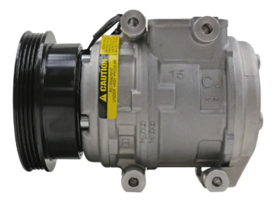 Compressor Denso 10PA15 Hyundai Tucson 2007> /Kia Sportage 2007> 8v Gasolina e Diesel 2.0, 2.7 4pk 123mm [importado]