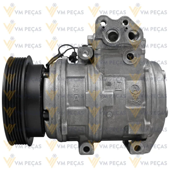 Compressor Denso 10PA17 Hyundai Tucson 2007> /Kia Sportage 2007> 2.0, 2.7 8v Gasolina 6pk 128mm [importado]