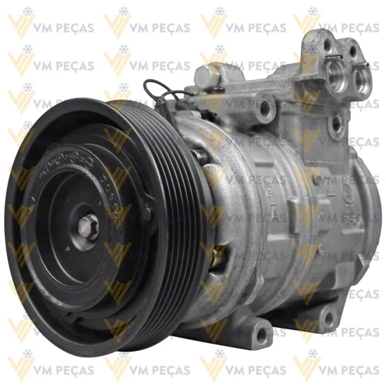 Compressor Denso 10PA17 Hyundai Tucson 2007> /Kia Sportage 2007> 2.0, 2.7 8v Gasolina 6pk 128mm [importado]