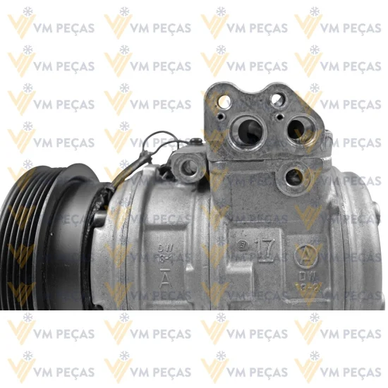 Compressor Denso 10PA17 Hyundai Tucson 2007> /Kia Sportage 2007> 2.0, 2.7 8v Gasolina 6pk 128mm [importado]