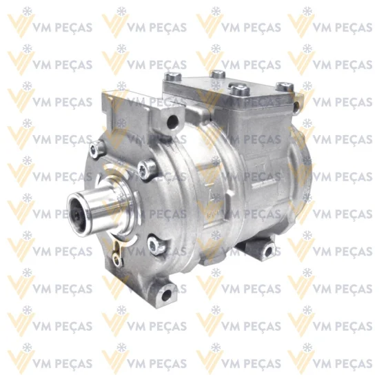 Compressor Denso 10PA17 Iveco Stralis [Fixaçao na Tampa] [sem Conjunto de Embreagem] [importado]