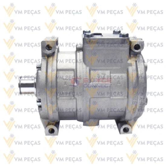 Compressor Denso 10PA17 Iveco Stralis [Fixaçao na Tampa] [sem Conjunto de Embreagem] [importado]