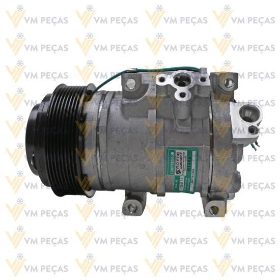 Compressor Denso 10SRE18C John Deere Trator 5078E 8pk 126mm 24v [importado]
