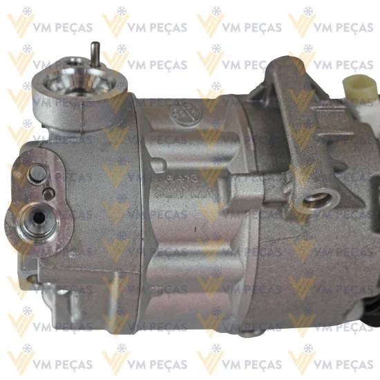 Compressor Denso 10SRE18C John Deere Trator 5078E 8pk 126mm 24v [importado]