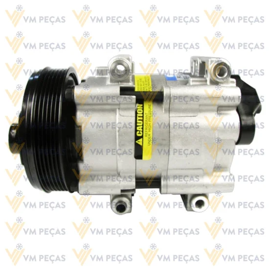 Compressor FX15 Ford Ranger Diesel 3.0 >2012, Mustang, Troller 3.0 [6pk 130mm] [4 Passante] [importado]
