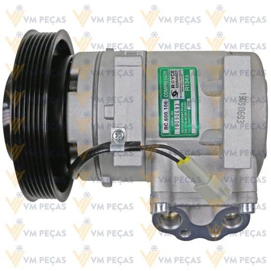 Compressor Halla HS15 Ford Fiesta 2002>, EcoSport 2002> 6pk 143mm [importado]