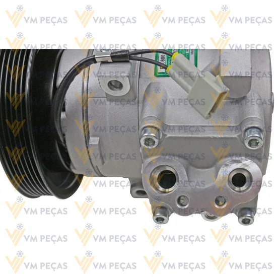 Compressor Halla HS15 Ford Fiesta 2002>, EcoSport 2002> 6pk 143mm [importado]
