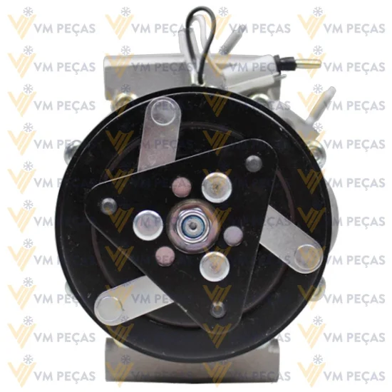 Compressor Sanden SD6V12, 3 Passante, Peugeot 206 1.0 /Renault Clio 4pk [importado]