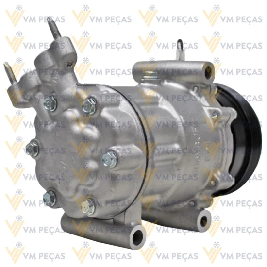 Compressor Sanden SD6V12, 3 Passante, Peugeot 206 1.0 /Renault Clio 4pk [importado]