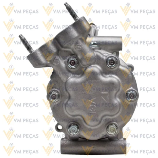 Compressor Sanden SD6V12, 3 Passante, Peugeot 206 1.0 /Renault Clio 4pk [importado]