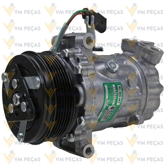 Compressor Sanden SD6V12 VW UP, Gol G7 2016> [importado]