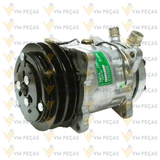 Compressor Sanden SD7H15, Orelha, 2A, 12v, Vertical 8x10 [importado]