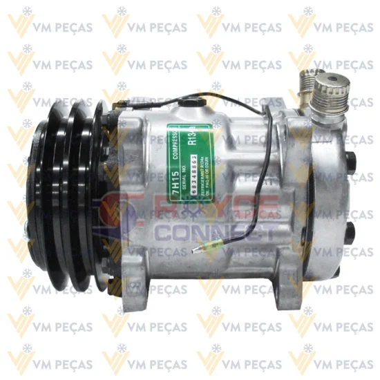 Compressor Sanden SD7H15, Orelha, 2A, 12v, Vertical 8x10 [importado]