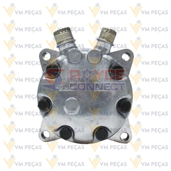 Compressor Sanden SD7H15, Orelha, 2A, 12v, Vertical 8x10 [importado]