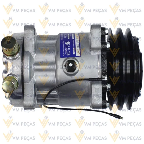 Compressor Sanden SD7H15, Orelha, 2A, 12v, Vertical 8x10 [importado]