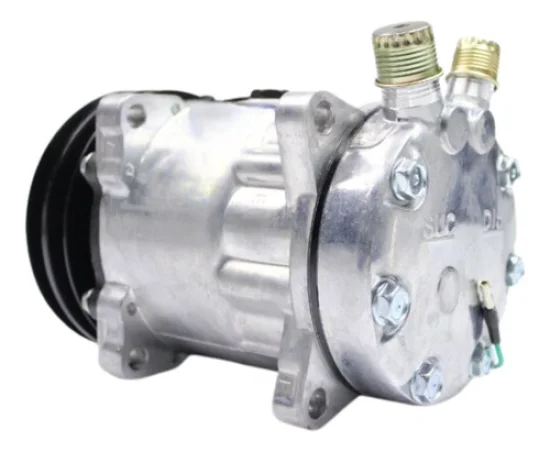 Compressor Sanden SD7H15, Orelha, 2A, 24v, Vertical 8x10 [importado]