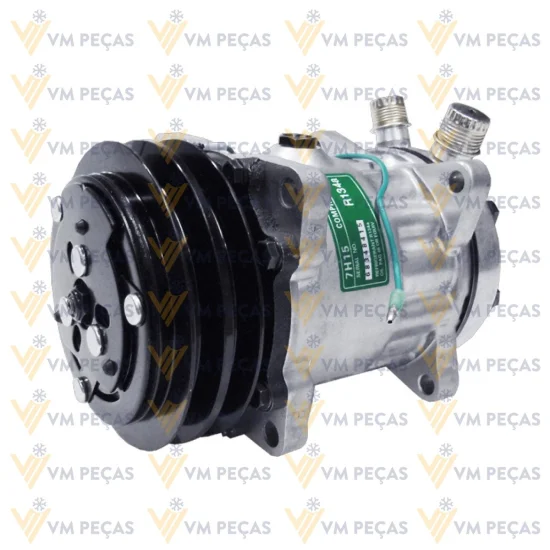 Compressor Sanden SD7H15, Orelha, 2A, 24v, Vertical 8x10 [importado]