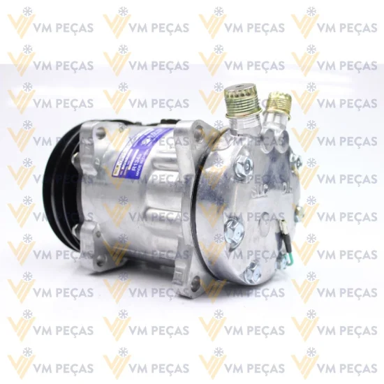 Compressor Sanden SD7H15, Orelha, 2A, 24v, Vertical 8x10 [importado]