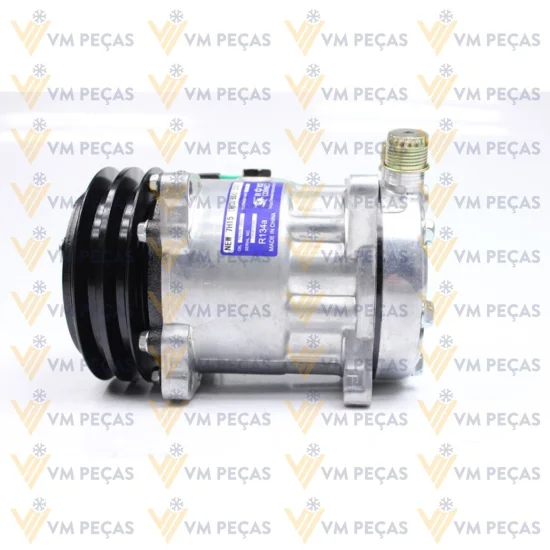 Compressor Sanden SD7H15, Orelha, 2A, 24v, Vertical 8x10 [importado]