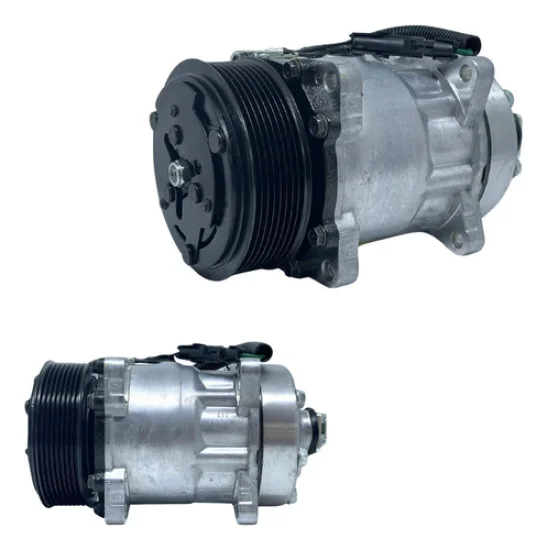 Compressor Sanden SD7H15, Orelha, 8pk, 24v, Flex [importado]