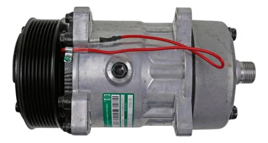 Compressor Sanden SD7H15, Orelha, 8pk, 24v, Horizontal 8x10 [Original Huayu]