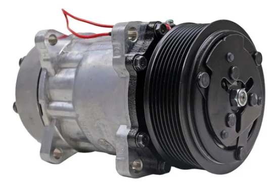 Compressor Sanden SD7H15, Orelha, 8pk, 24v, Horizontal 8x10 [Original Huayu]