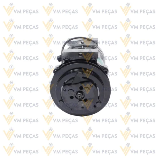 Compressor Sanden SD7H15, Passante, 1A, 12v, Saida Horizontal 12x12, Case, Tector Caminhao [importado]