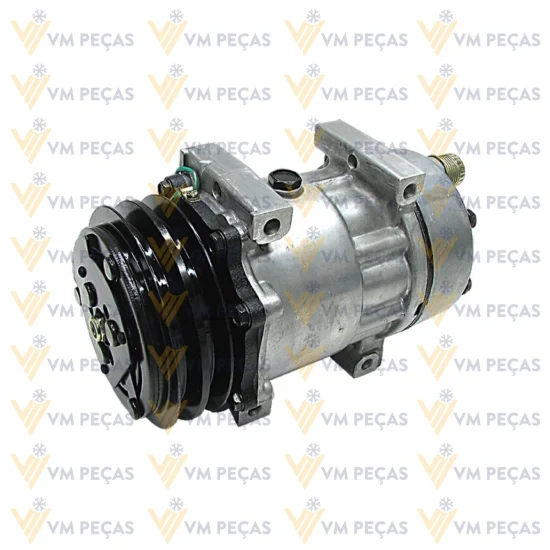 Compressor Sanden SD7H15, Passante, 2A, 12v, Horizontal 8x10[importado]