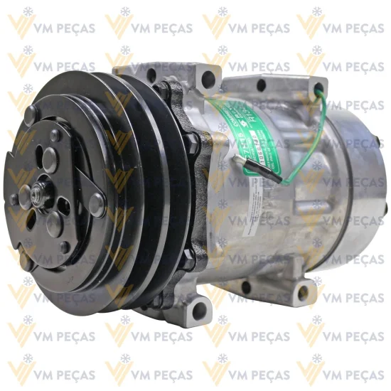 Compressor Sanden SD7H15, Passante, 2A, 12v, Horizontal 8x10[importado]